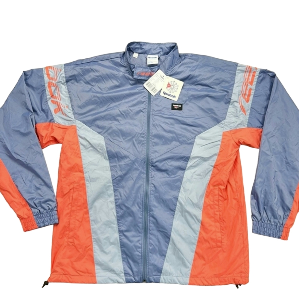 Reebok Classic Advance Track Windbreaker Jacket Men's Medium